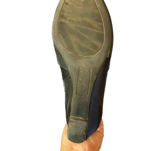 Anne Klein Iflex Women’s Knee High Boots Size 6.5 Akedenia Leather. - Picture 4 of 6